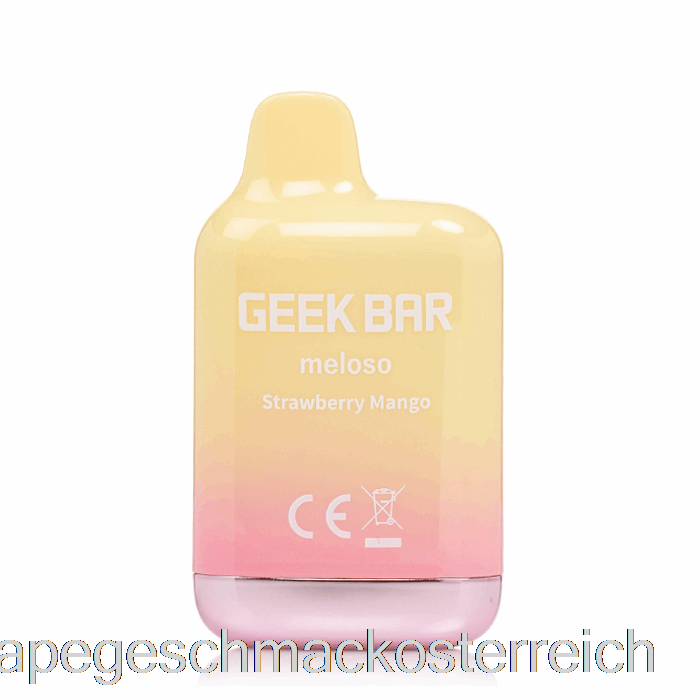 Geek Bar Meloso Mini 1500 Einweg-Erdbeer-Mango-Vape-Geschmack